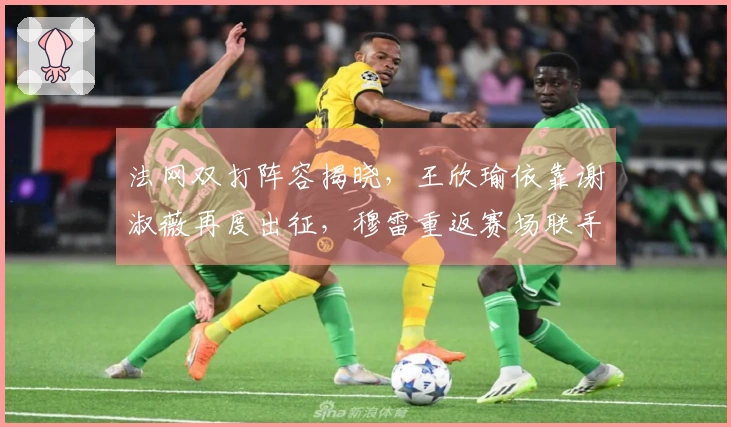 法网双打阵容揭晓，王欣瑜依靠谢淑薇再度出征，穆雷重返赛场联手英国小德